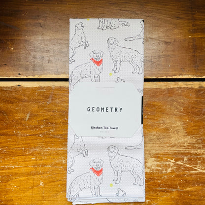 Golden Gang Tea Towel: Poppy