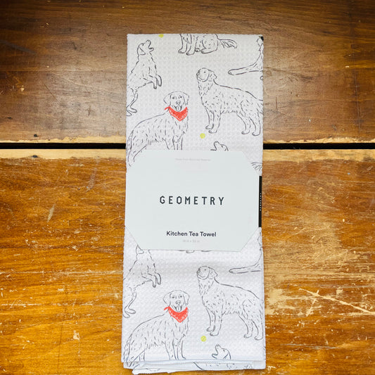 Golden Gang Tea Towel: Poppy