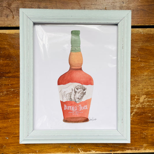 Buffalo Trace Bourbon Art Print