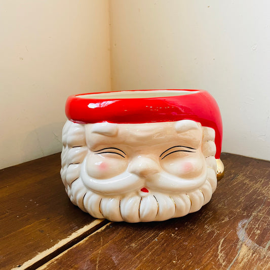 Santa Ceramic Ice Bucket