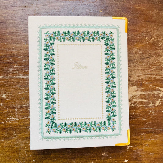 Portico Embroidered Small Photo Album