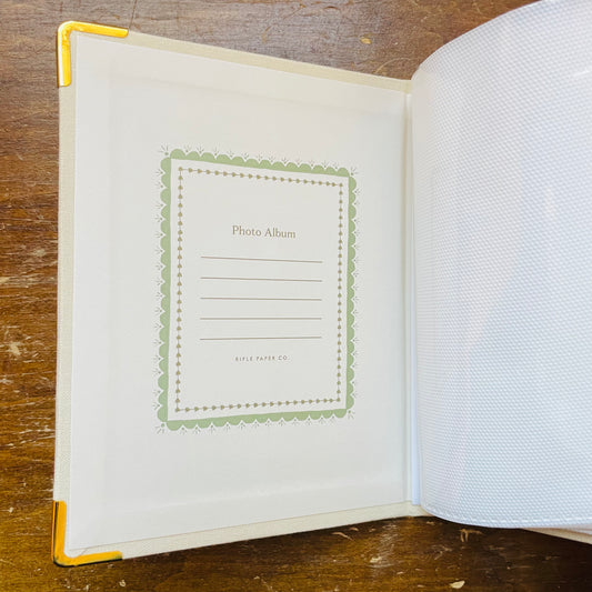 Portico Embroidered Small Photo Album