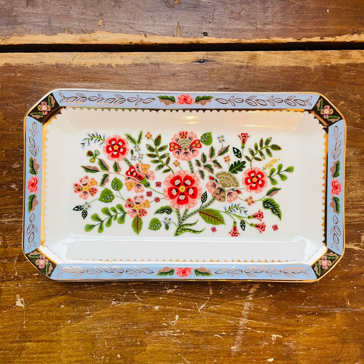 Gracie Large Porcelain Catchall Tray