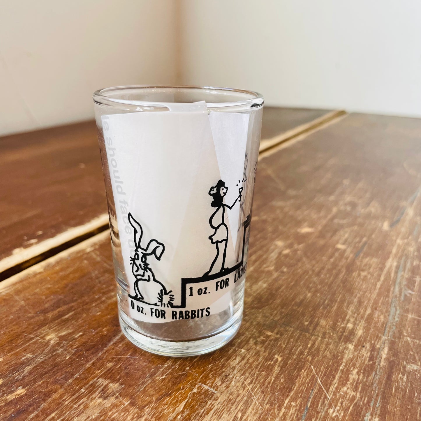 "Say When" Shot Glass-Vintage