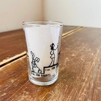 "Say When" Shot Glass-Vintage