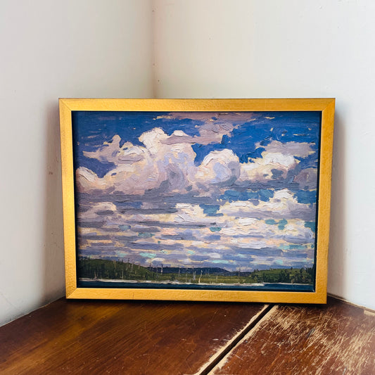 Summer Day Framed Canvas