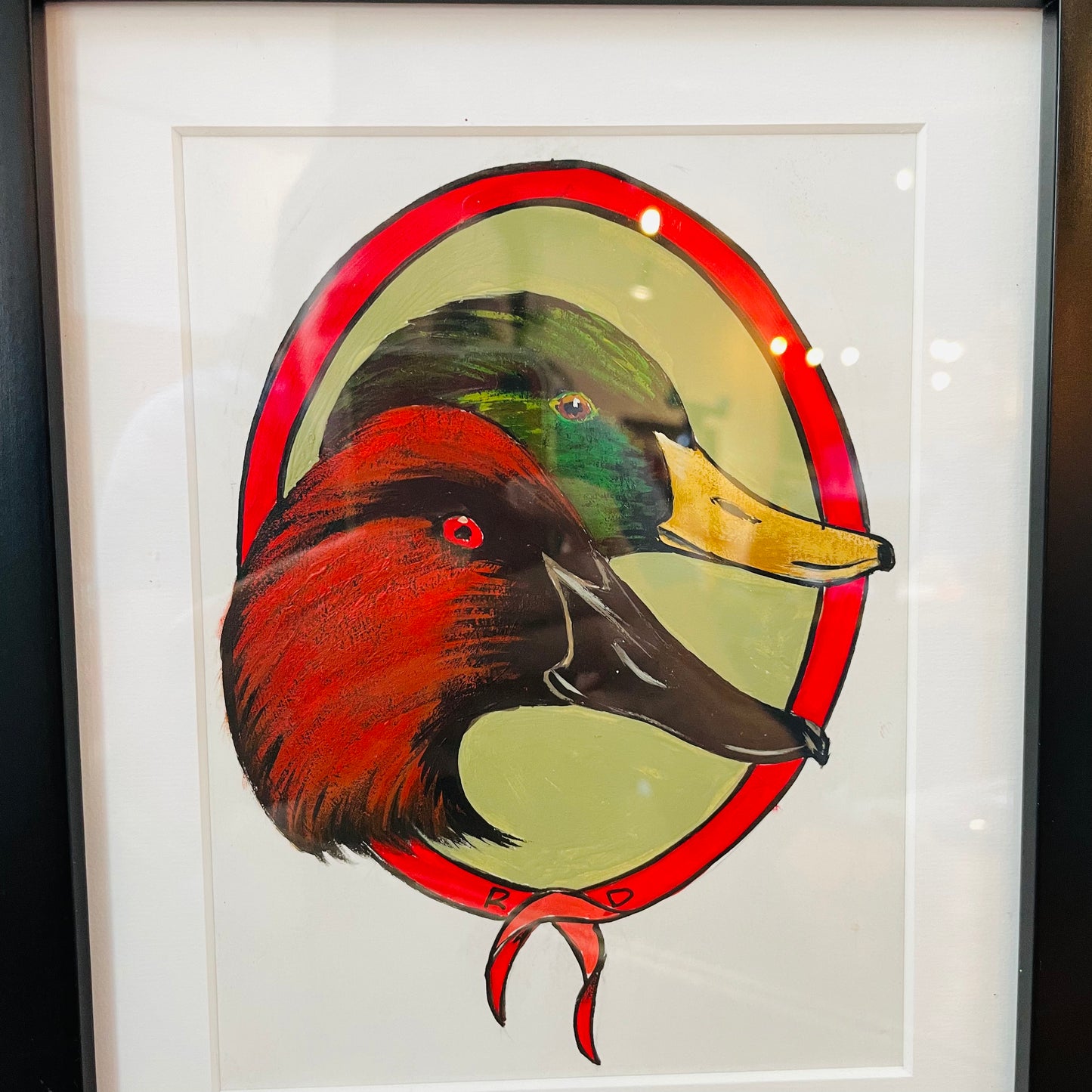 Mallard Drake and Canvasback Duck Painting-Vintage – Sugartown Mercantile