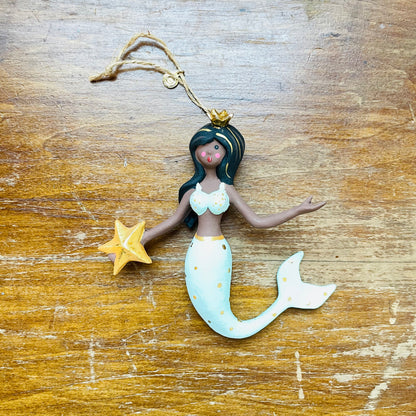 Colorful Mermaid Ornament