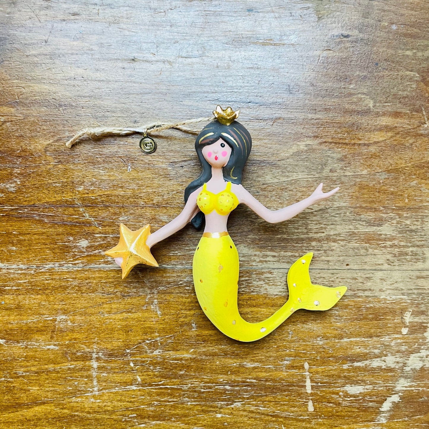 Colorful Mermaid Ornament