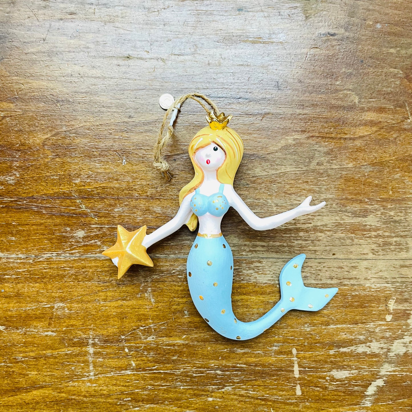 Colorful Mermaid Ornament