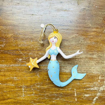 Colorful Mermaid Ornament