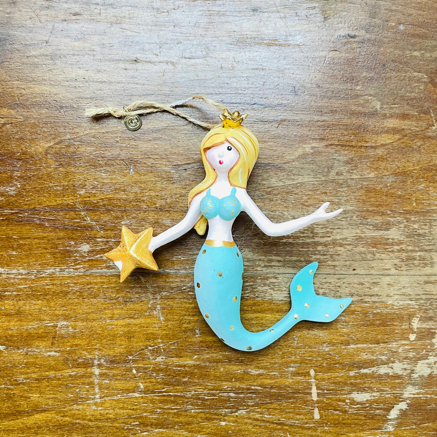 Colorful Mermaid Ornament