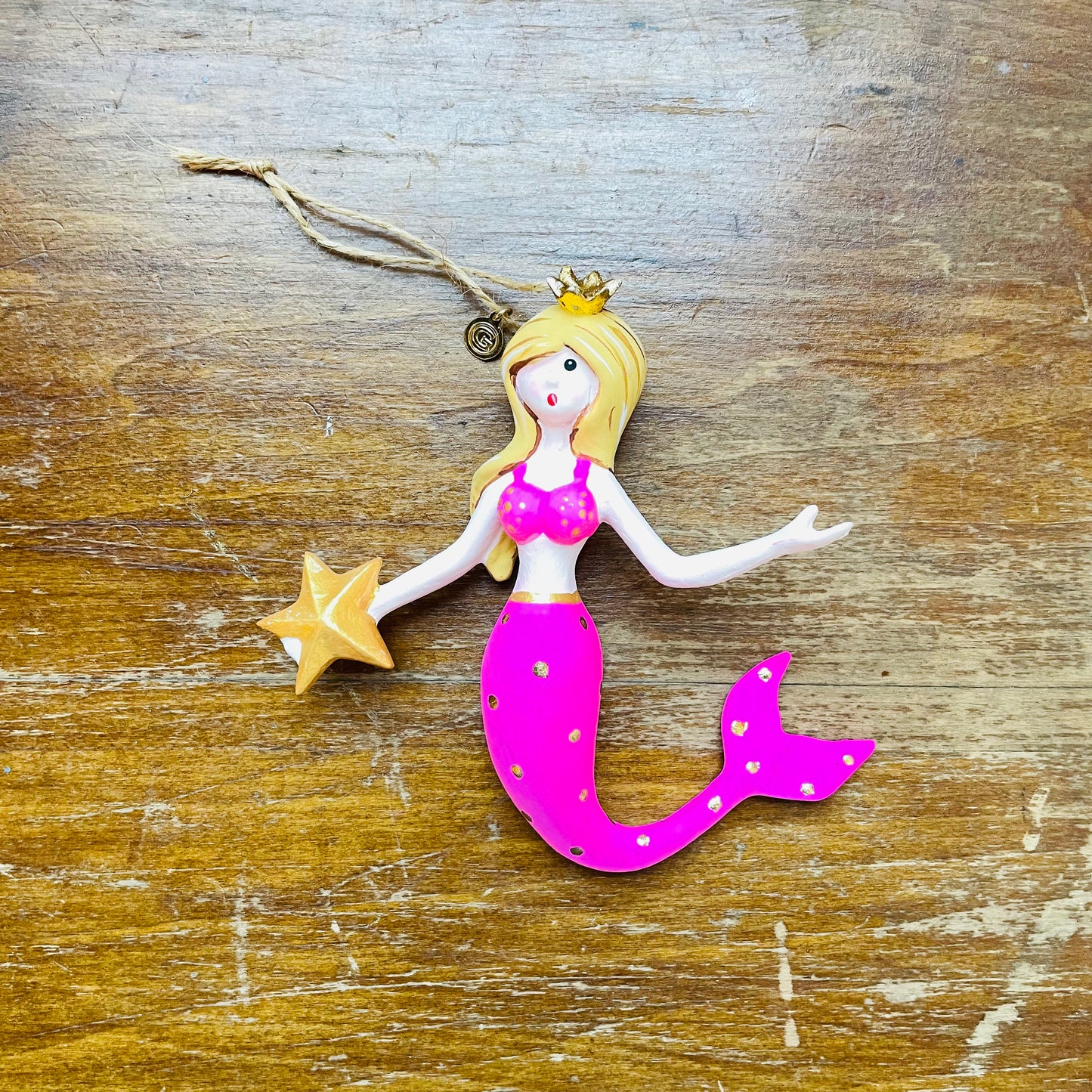 Colorful Mermaid Ornament