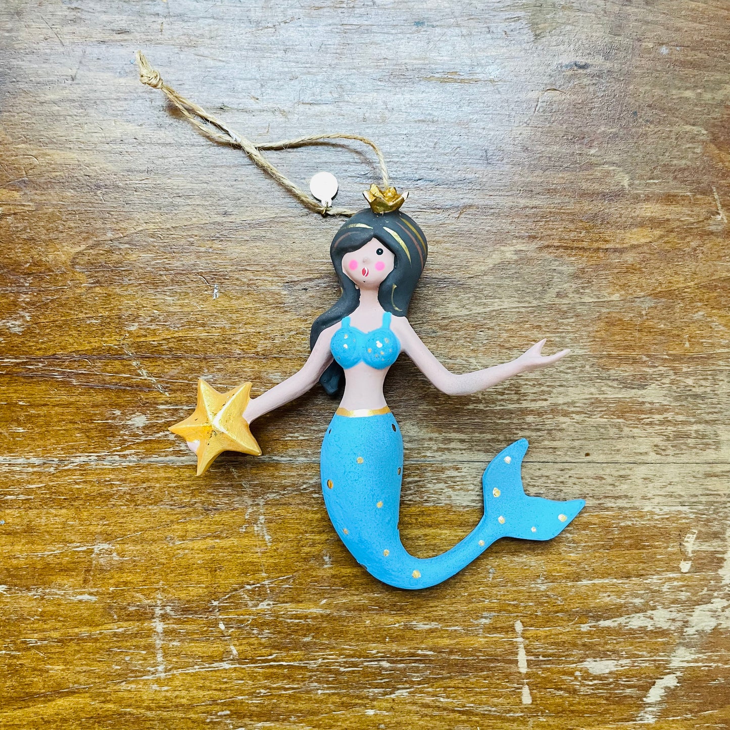 Colorful Mermaid Ornament