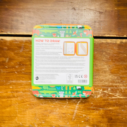 On-the-Go How to Draw Set, Animals of The World