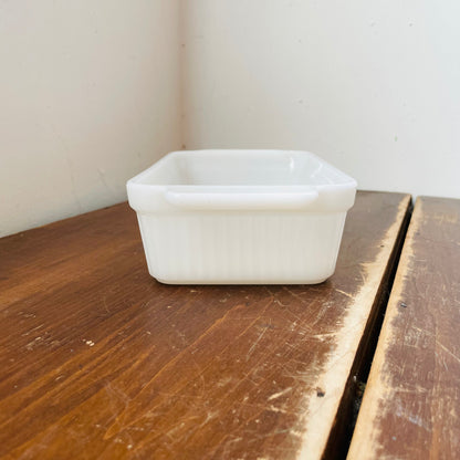 Fire King White Loaf Dish-Vintage