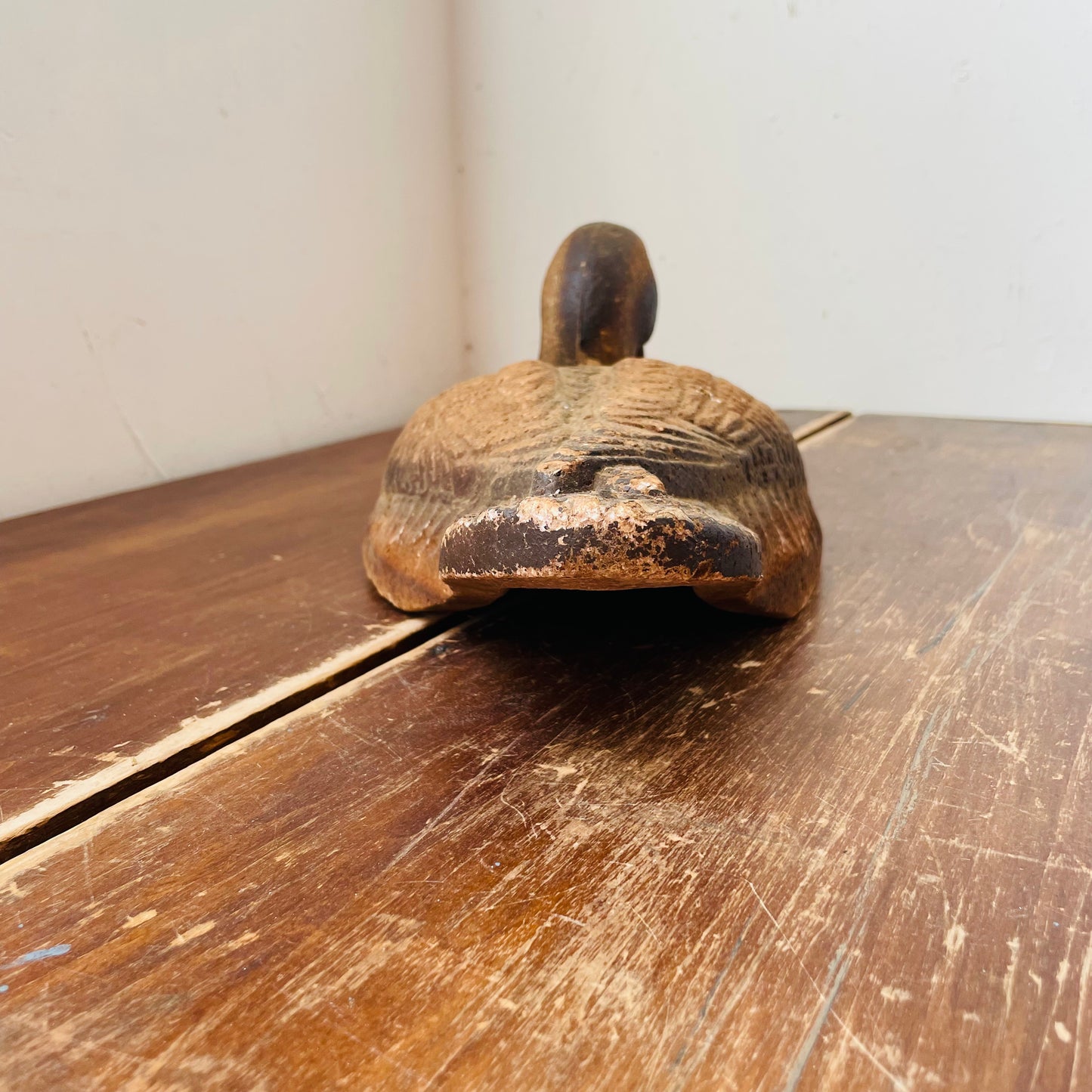 Duck Decoy, Brown Styrofoam-Vintage