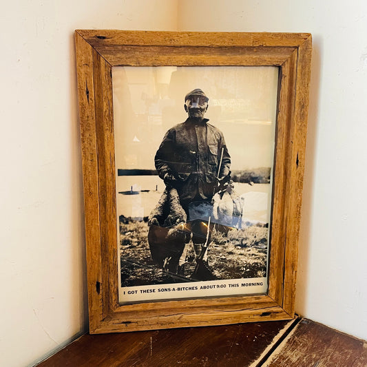 "I Got These..." Framed Print-Vintage