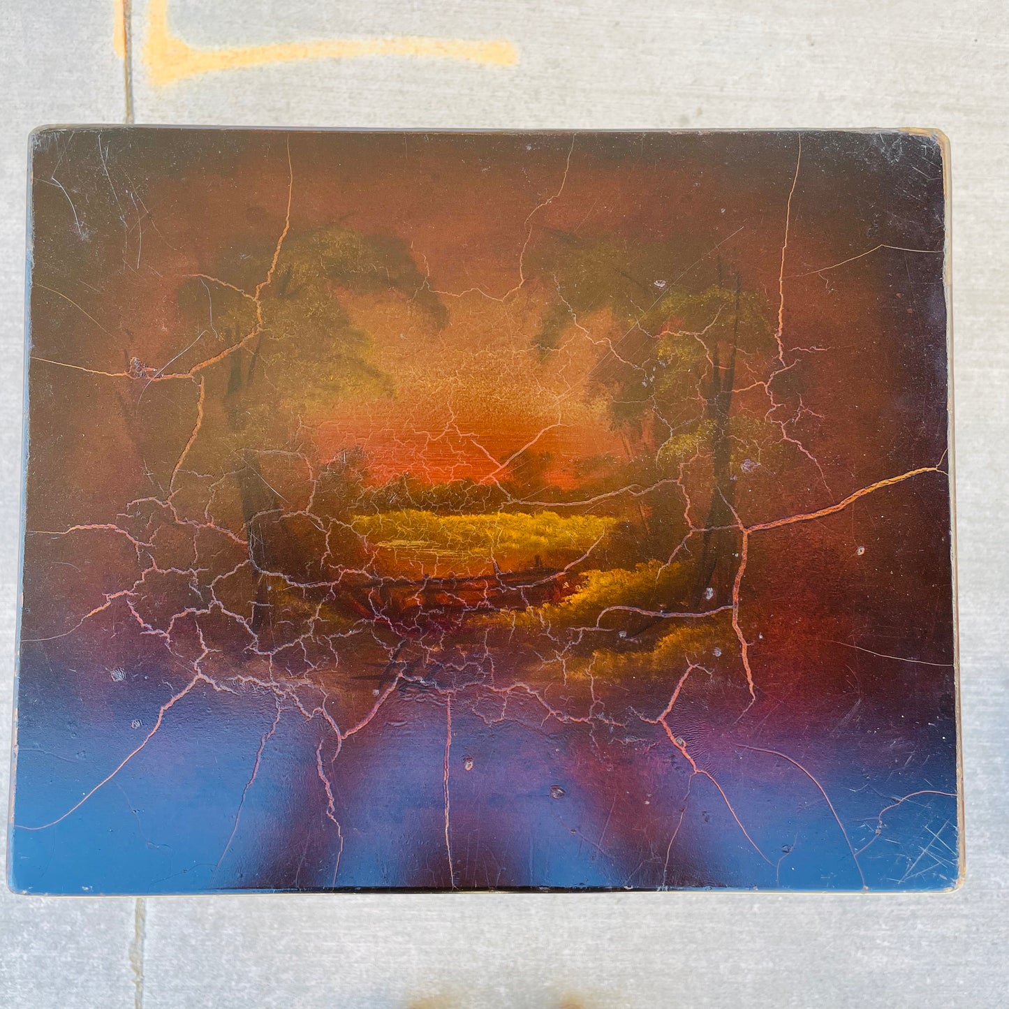 Nesting Tables, Edwardian Style, Set of 4-Vintage