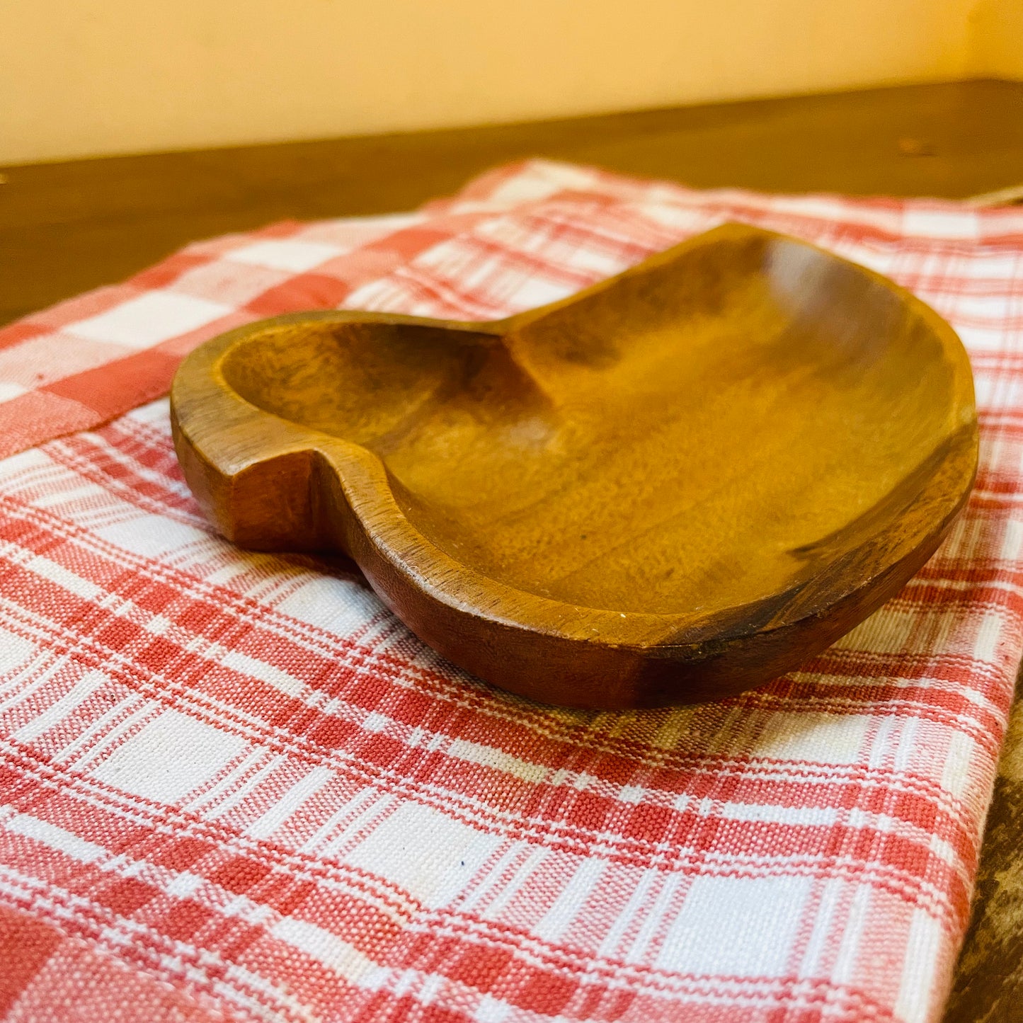 Wooden Duck Trinket Tray-Vintage