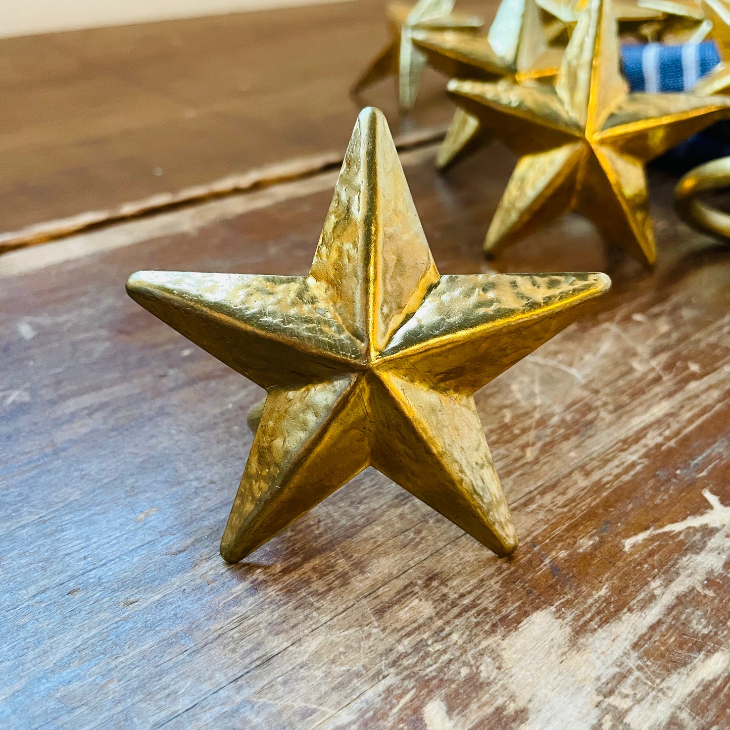 Gold Star Napkin Holders Set of 10-Vintage