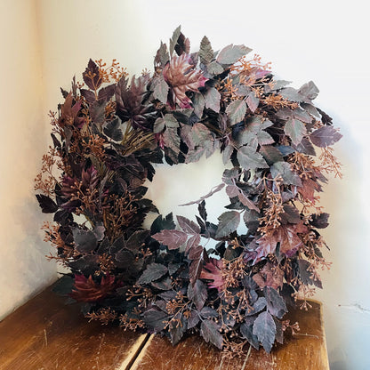 Midnight Field Wreath