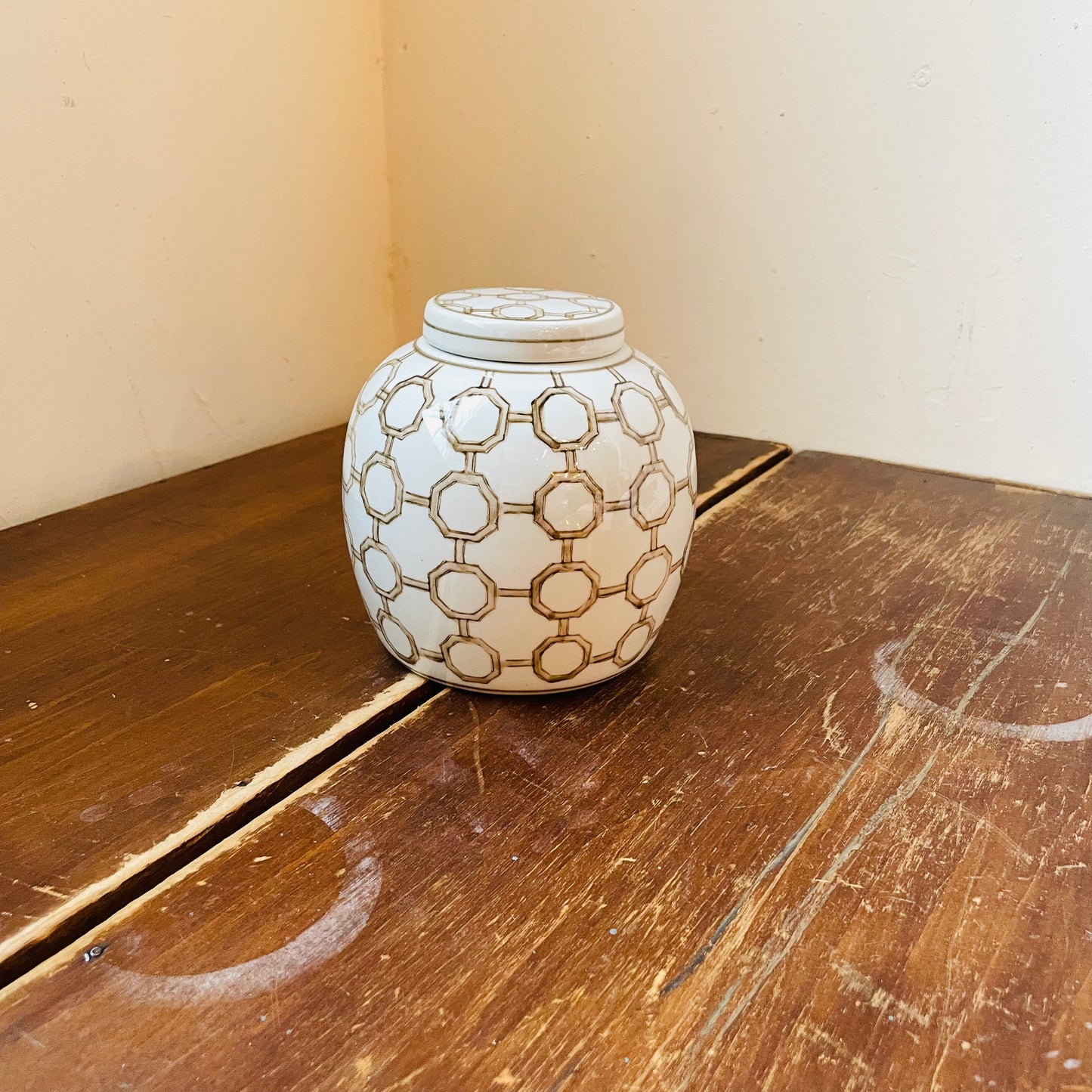 Province Link Lidded Jar