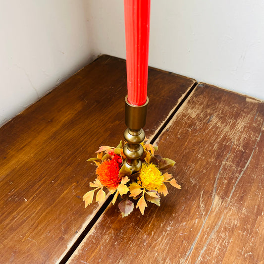 Candle Stick Floral- Vintage