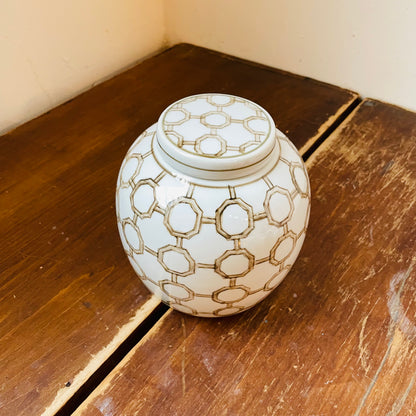 Province Link Lidded Jar