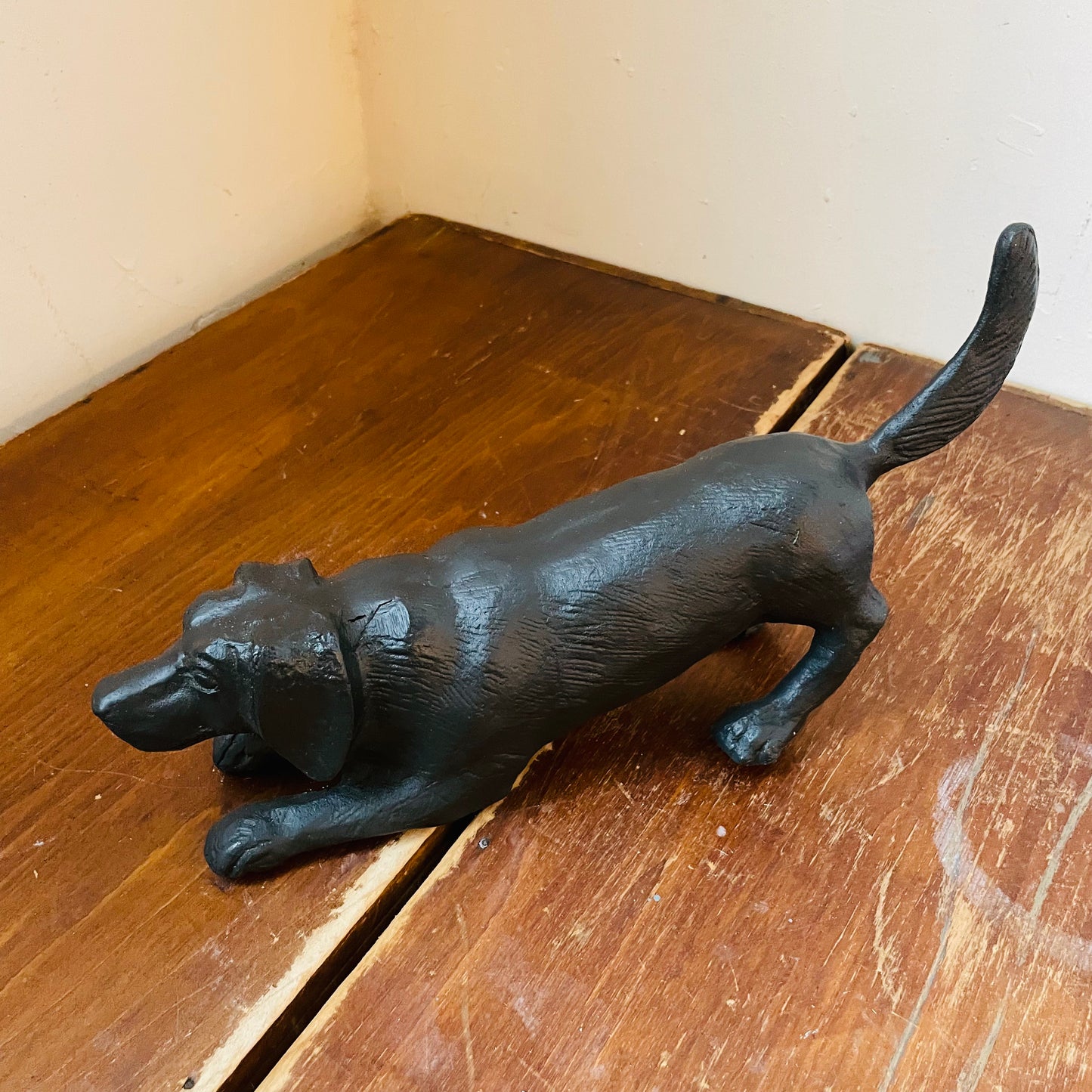 Playful Dog Sculpture