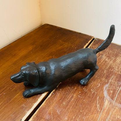 Playful Dog Sculpture