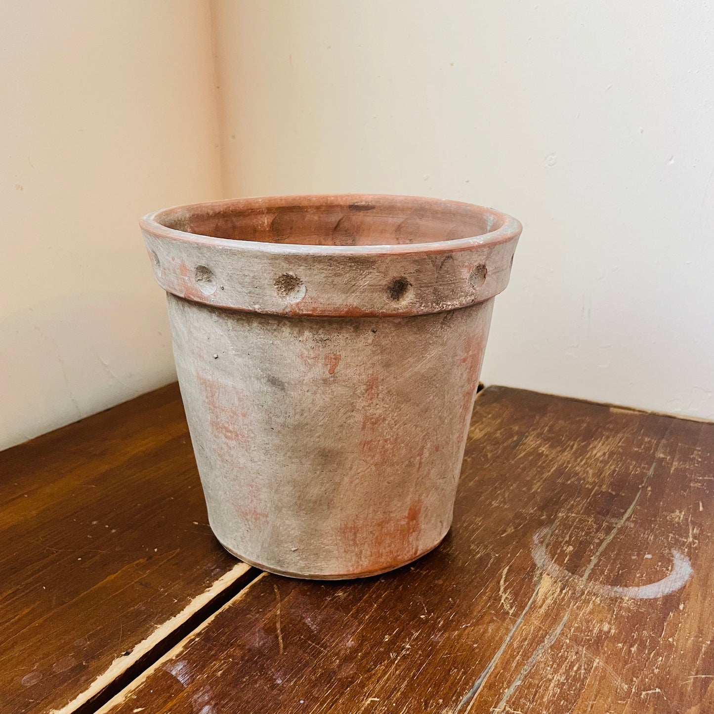 Weathered Garden Pot Small