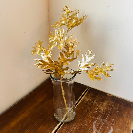 Gold Metallic Oak Stem