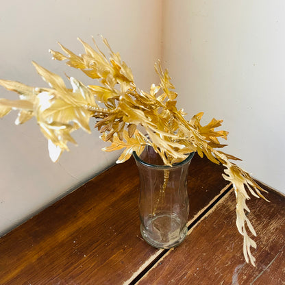 Gold Metallic Oak Stem