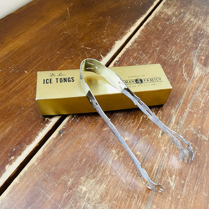 Forman Family De Luxe Ice Tongs- Vintage
