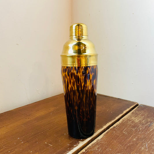 Tortoise Print Cocktail Shaker