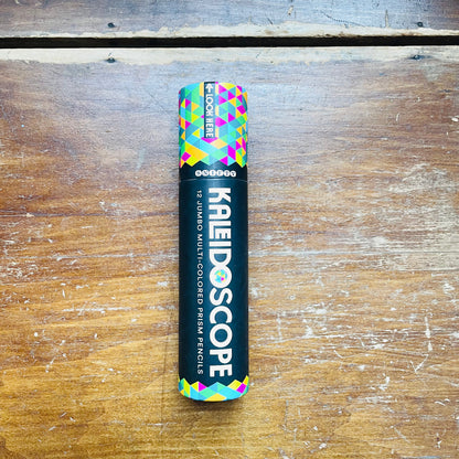 Kaleidoscope Multi-colored Pencil Tube