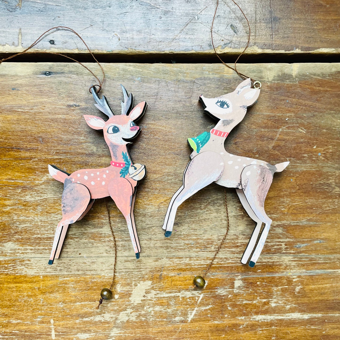 Reindeer Pull Ornament