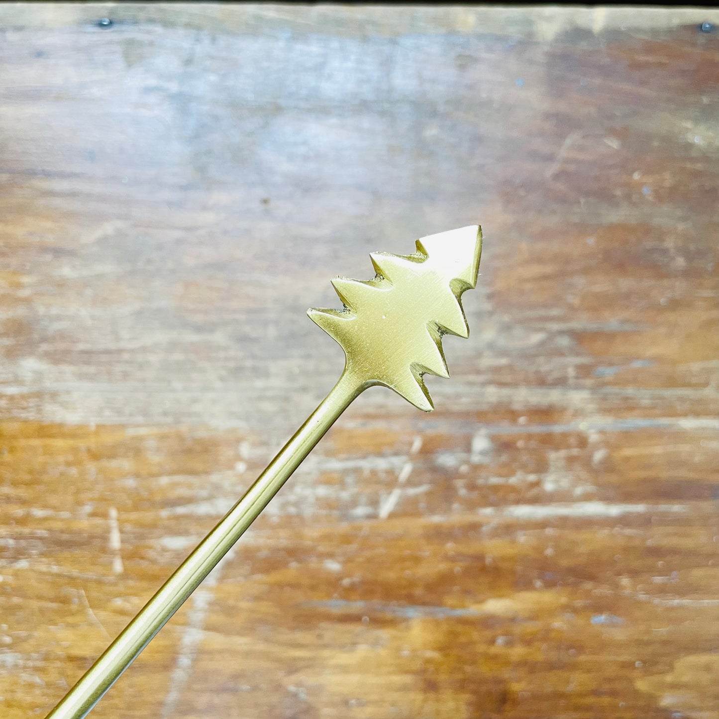 Christmas Tree Cocktail Spoon