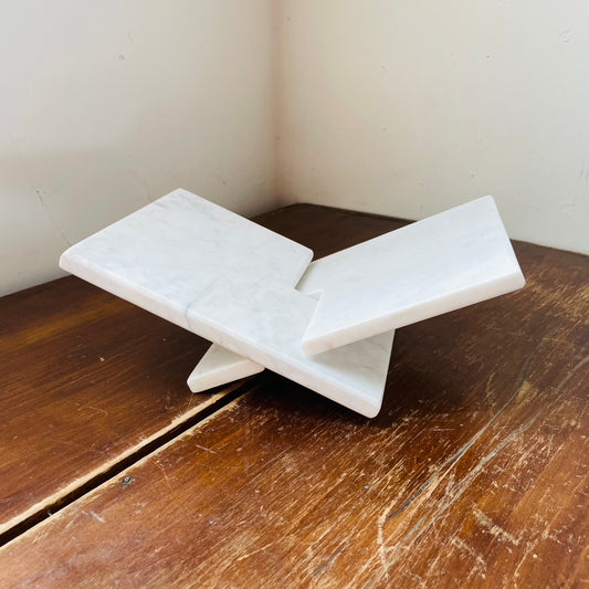 Interlocking Marble Book Holder