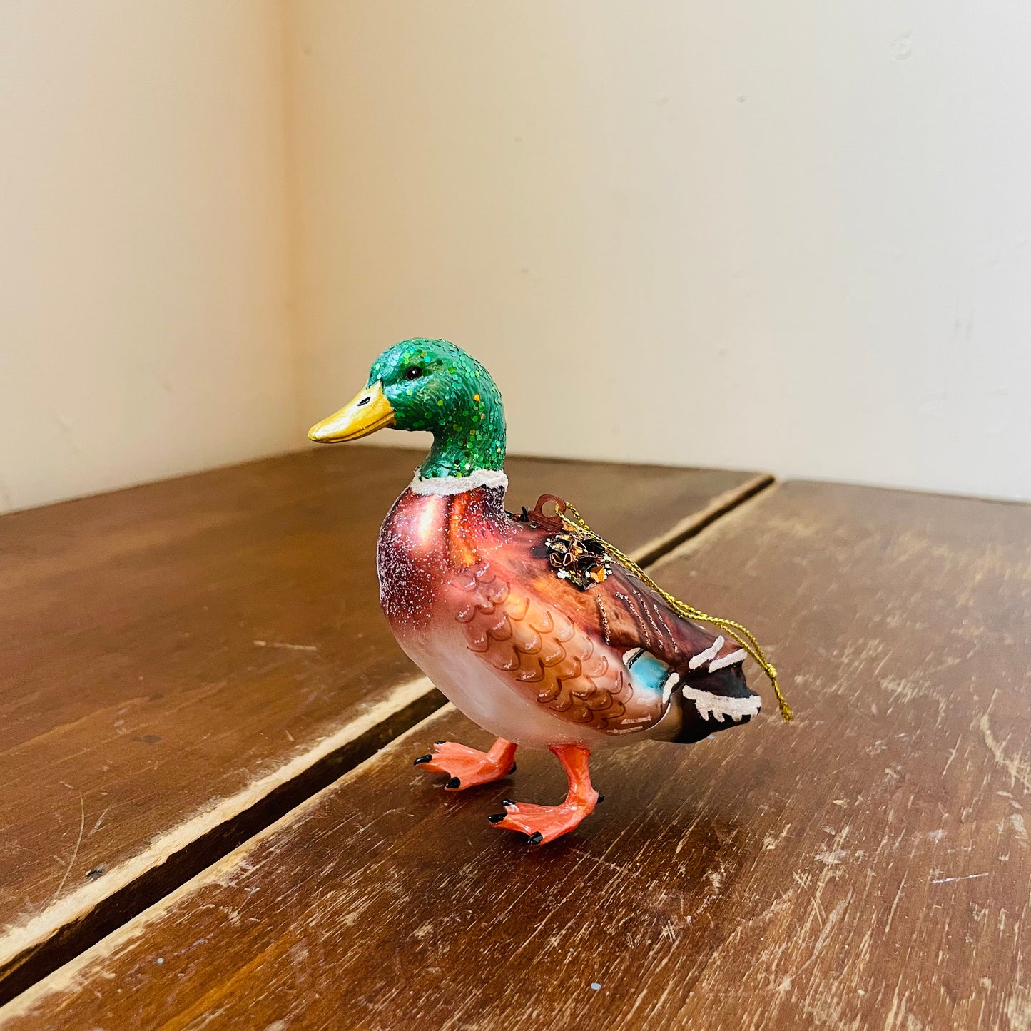 Mallard Duck Bejeweled Ornament