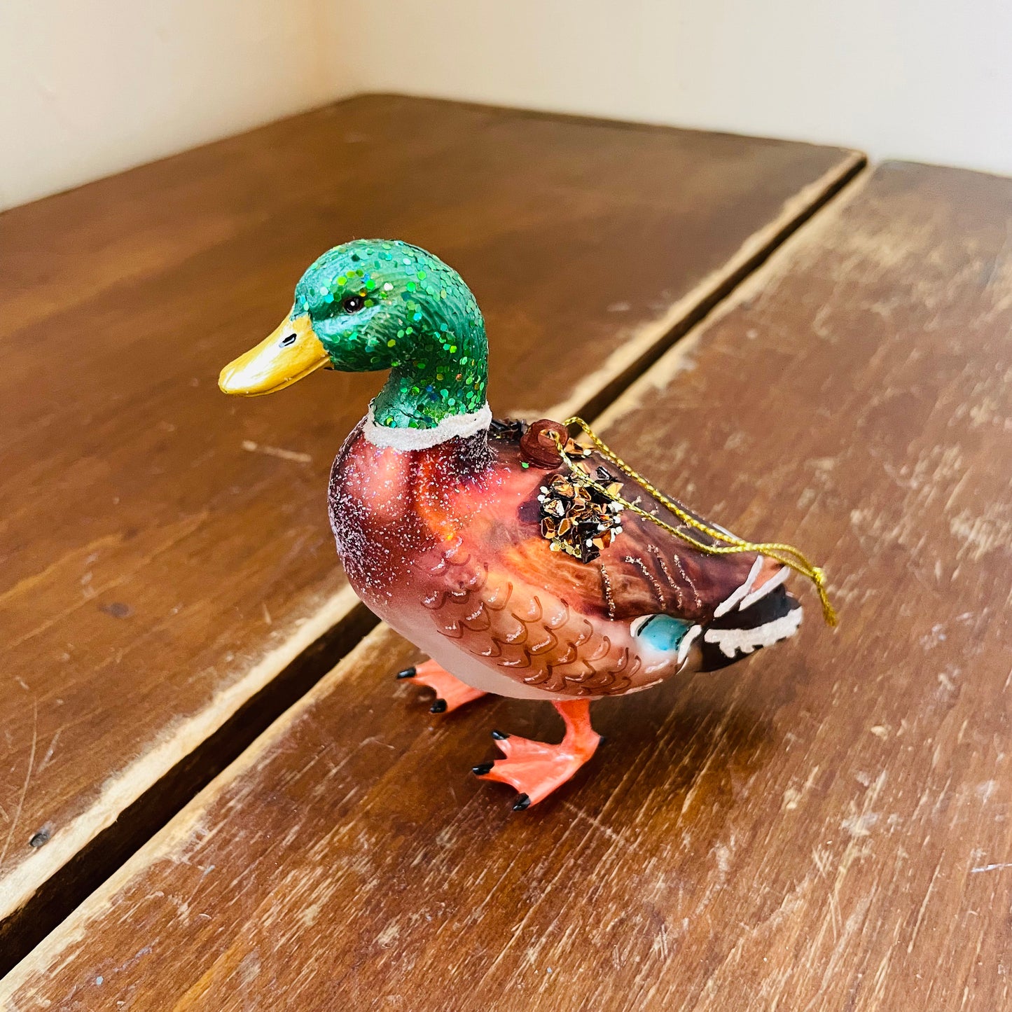 Mallard Duck Bejeweled Ornament