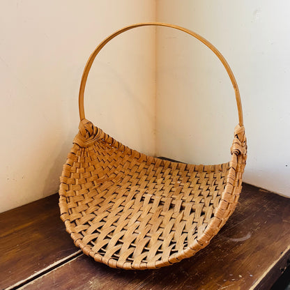 Large Flower Gathering Basket- Vintage