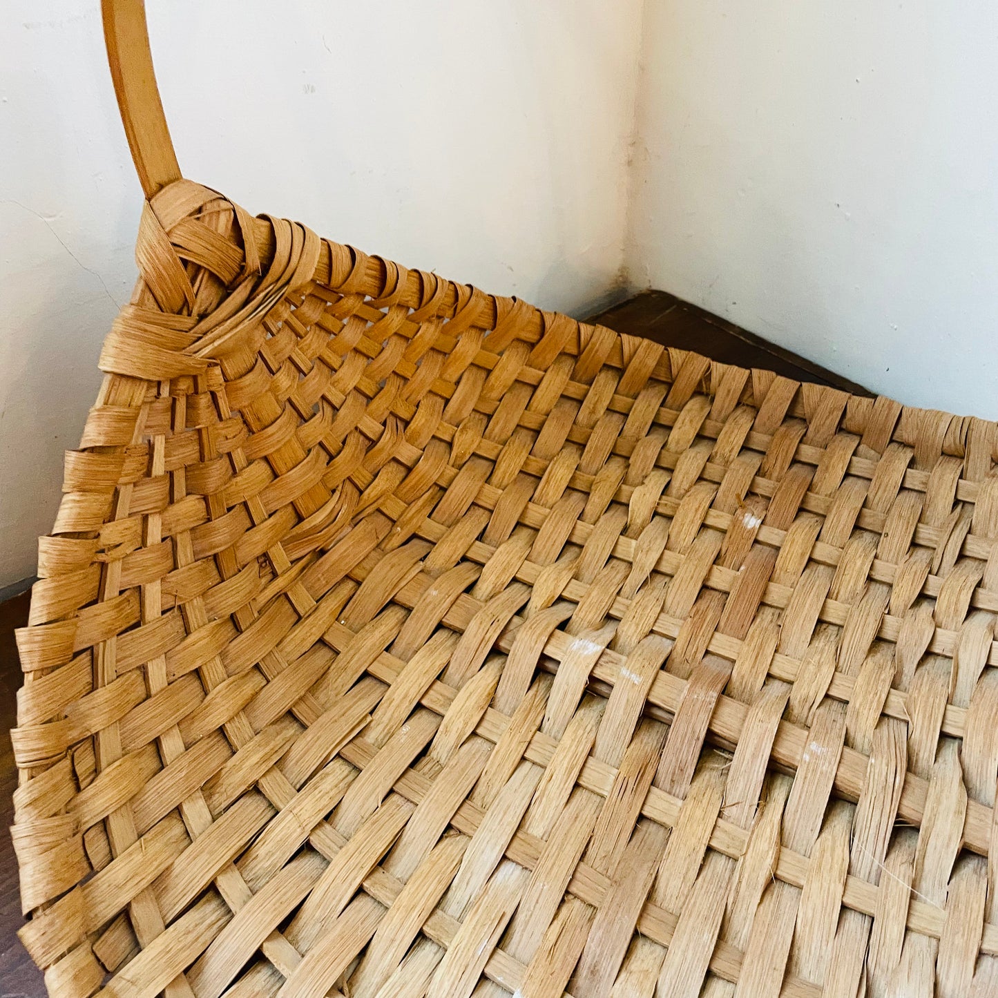 Large Flower Gathering Basket- Vintage