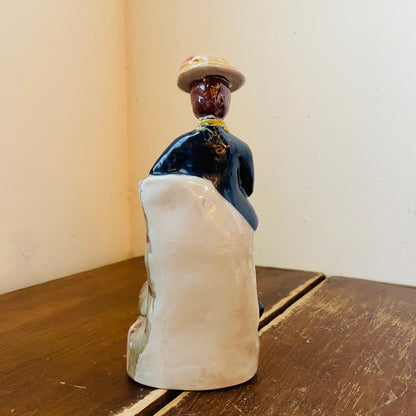 Staffordshire Fellow with Dog- Vintage