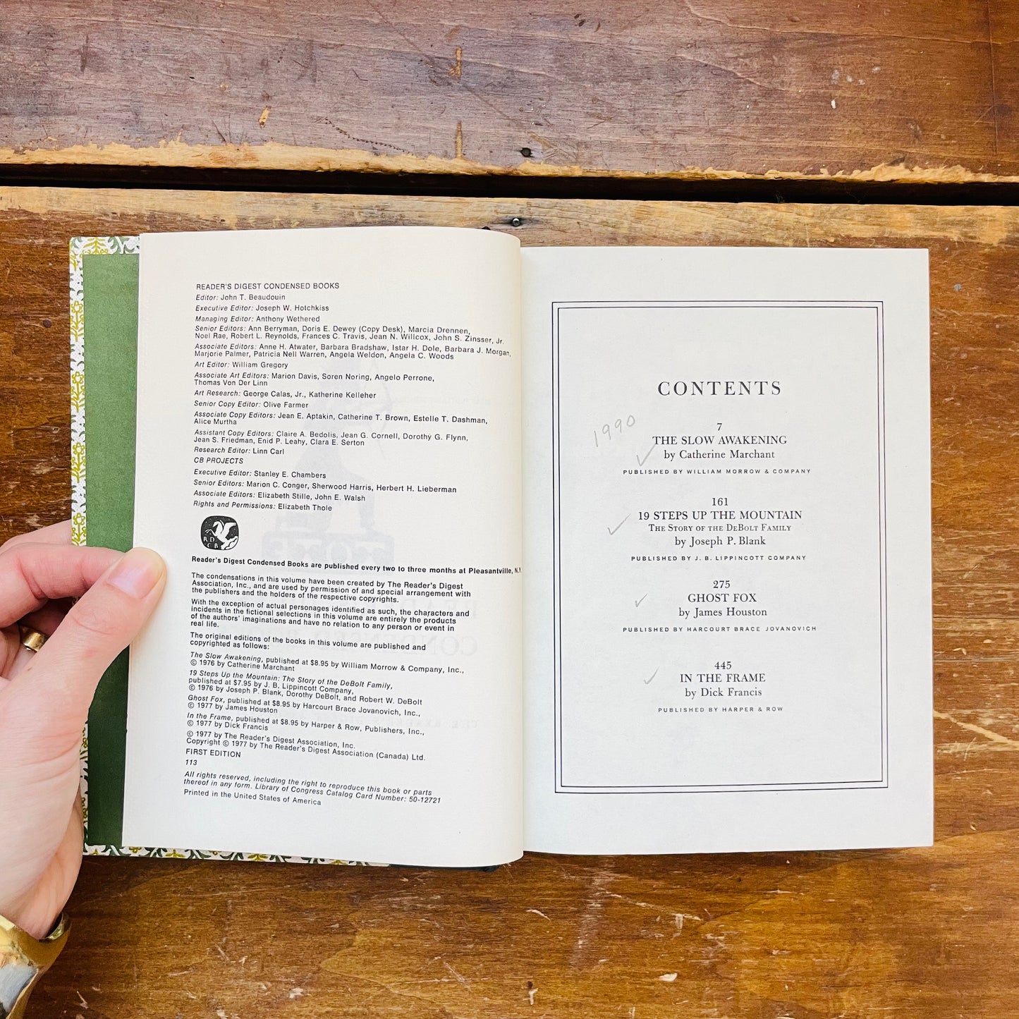 Reader's Digest Condensed Books- Vintage