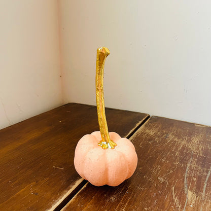 Rainbow Papermache Pumpkin