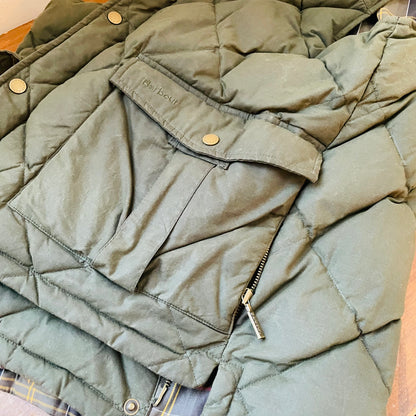 Barbour Quilted Vest XL- Vintage