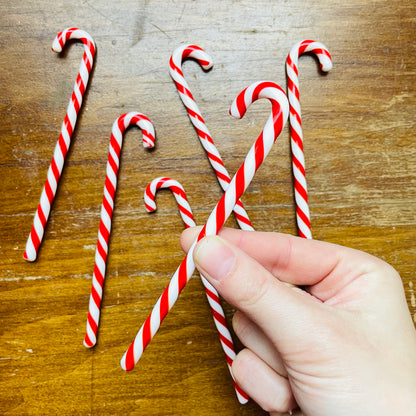 Glass Candy Cane Stir Sticks