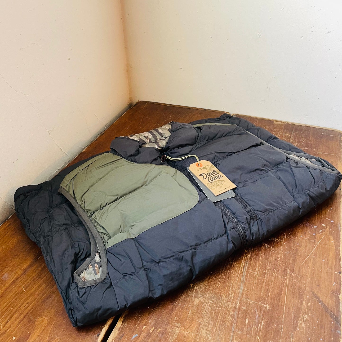 Reversible Puffer Vest: Raven & Woodland